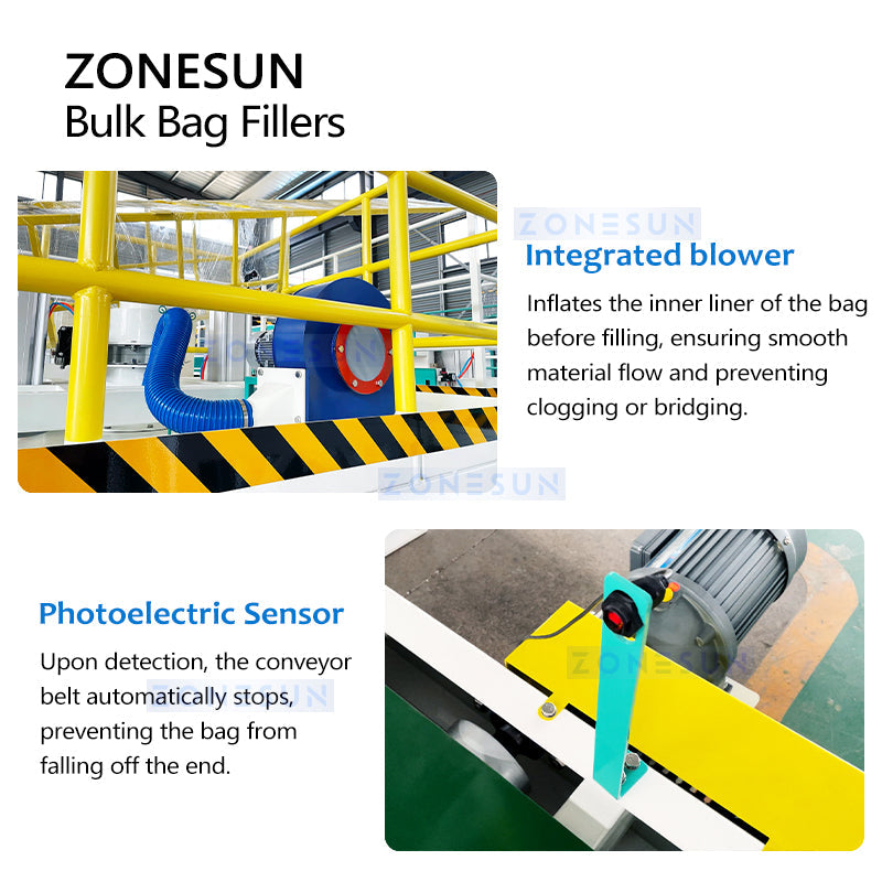 Zonesun ZS-BBF1000 Bulk Bag Filler Details