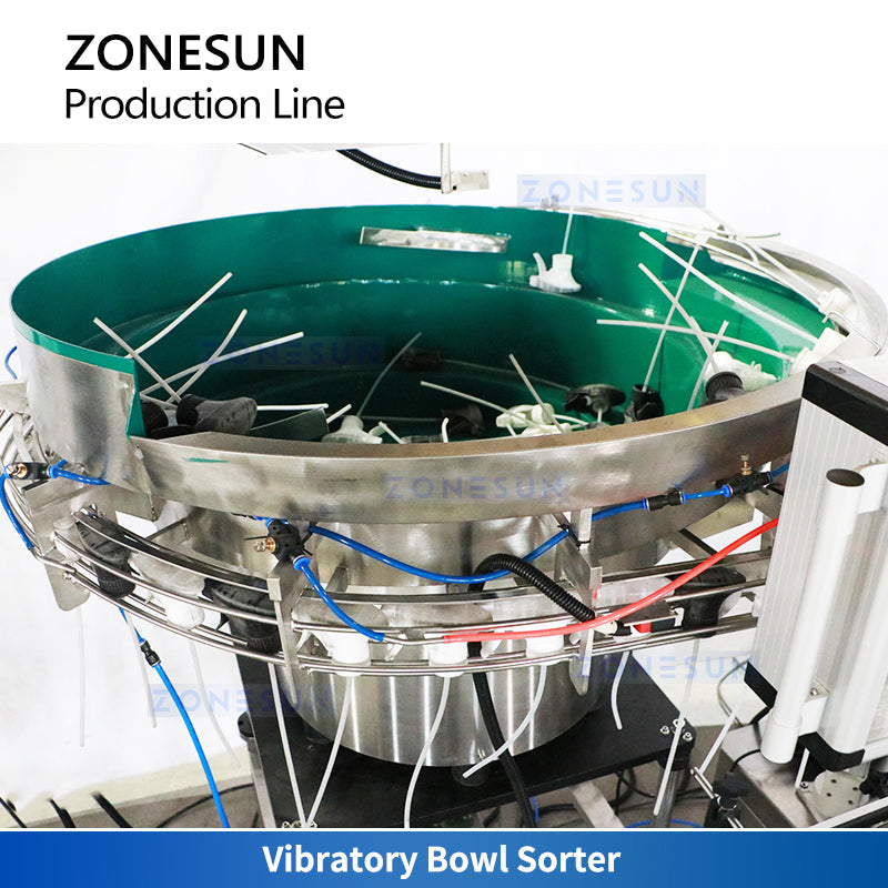 Zonesun ZS-FAL180F10 Trigger Spray Bottling Line Bowl Feeder