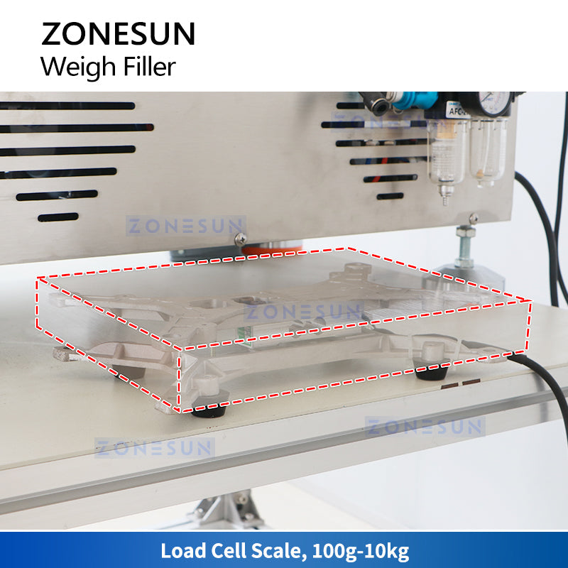 Zonesun ZS-RPW1Z Tabletop Weigh and Fill Machine Scale