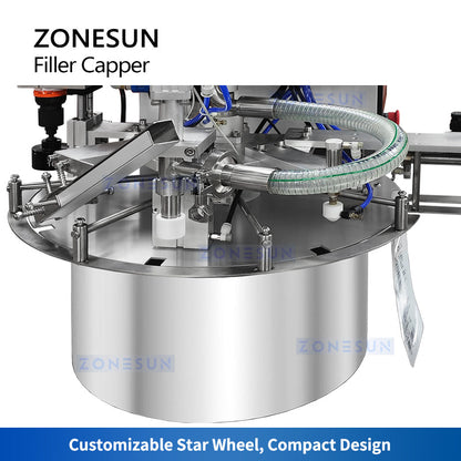 Zonesun ZS-SVFC1 Rotary Filler Capper Details