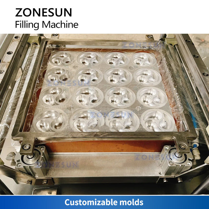 Zonesun ZS-NZF30 Laundry Pods Packing Machine Customizable Molds