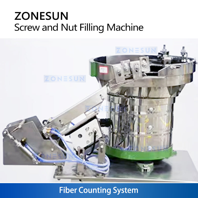 Zonesun ZS-LSM15 Nut and Bolt Packing Machine Counting System