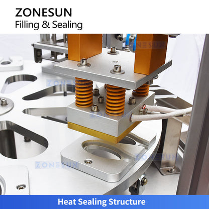 Zonesun ZS-FSHS20 Honey Spoon Filling Sealing Machine