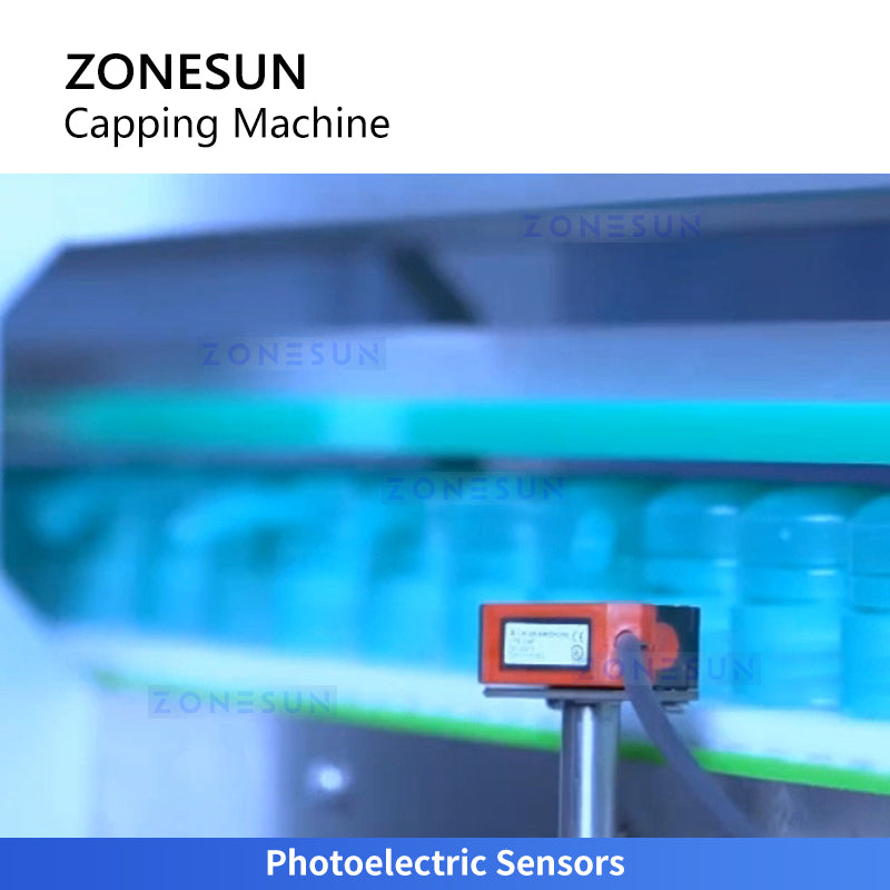 Zonesun ZS-BCM8 High Speed Pump Bottle Capping Machine Sensor