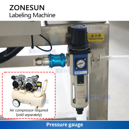 Zonesun ZS-TB650 Automatic Weigh-Price Labeling Machine Oil-water Separator