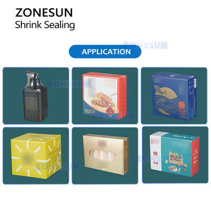 Zonesun ZS-FM400 High Speed Heat Shrink Wrap Machine