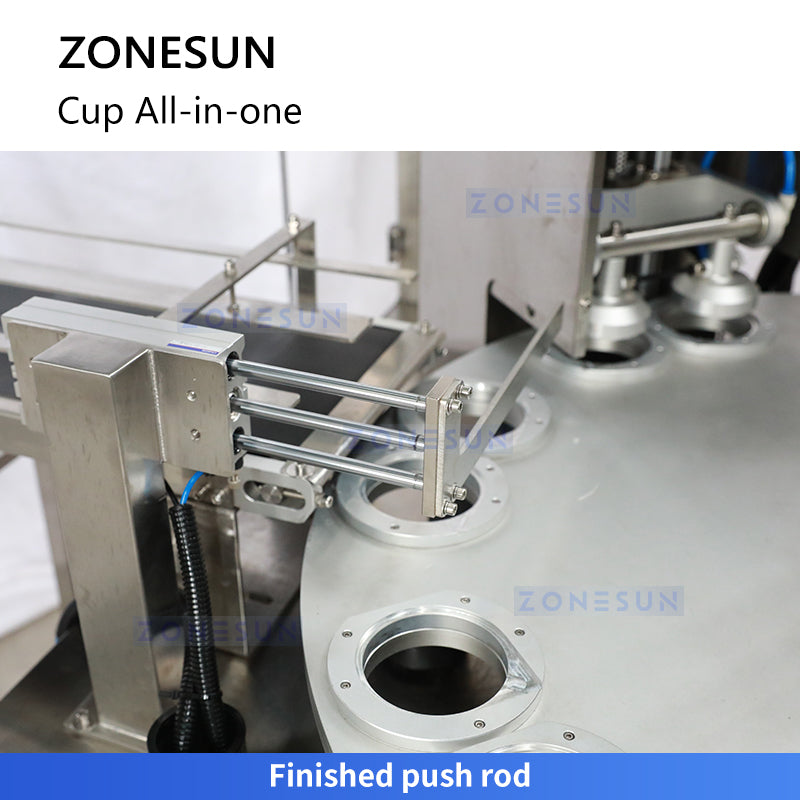 Zonesun ZS-AFS02 Cup Filling and Sealing Monoblock Pusher