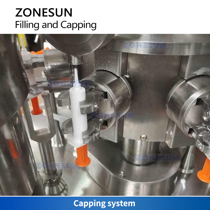 Zonesun ZS-ZFC1 Syringe Filling & Stoppering Machine Stoppering Station