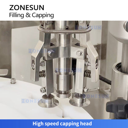 Zonesun ZS-FJFC2 Automatic Powder Vial Filling and Stoppering Machine