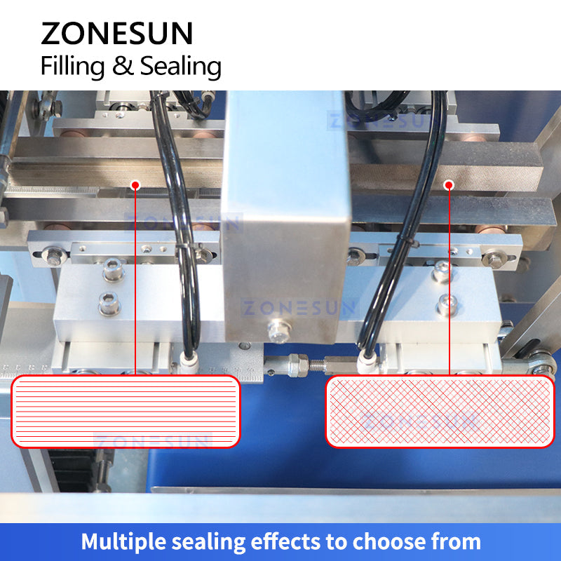 Zonesun ZS-AFC03 Horizontal Fill Seal Machine Sealing