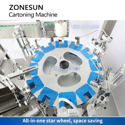 ZONESUN ZS-MSZH50L Sigillatrice verticale automatica per scatole 