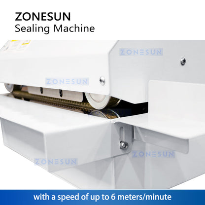 ZONESUN ZS-GLF100 Continuous Band Sealer Details