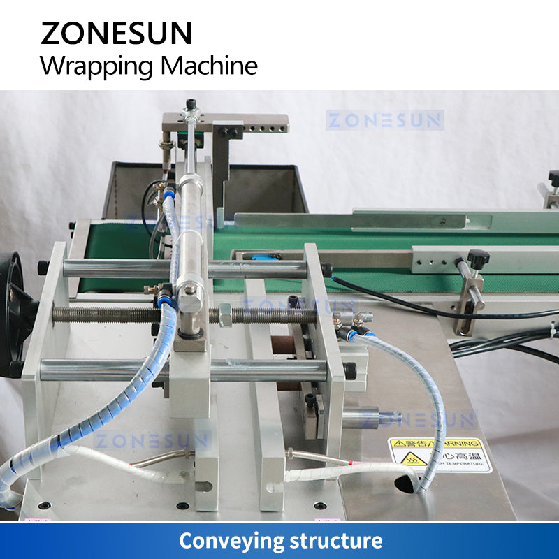 Zonesun ZS-TD650 Automatic Cellophane Wrapping Machine Cornering Structure