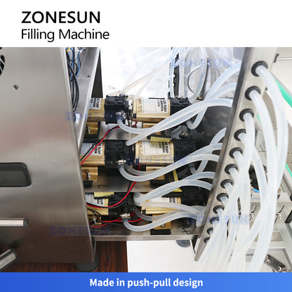 ZONESUN ZS-VTDP12P Automatic Liquid Filling Machine | Diaphragm Pump