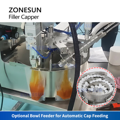 Zonesun ZS-SVFC1 Rotary Filler Capper Details