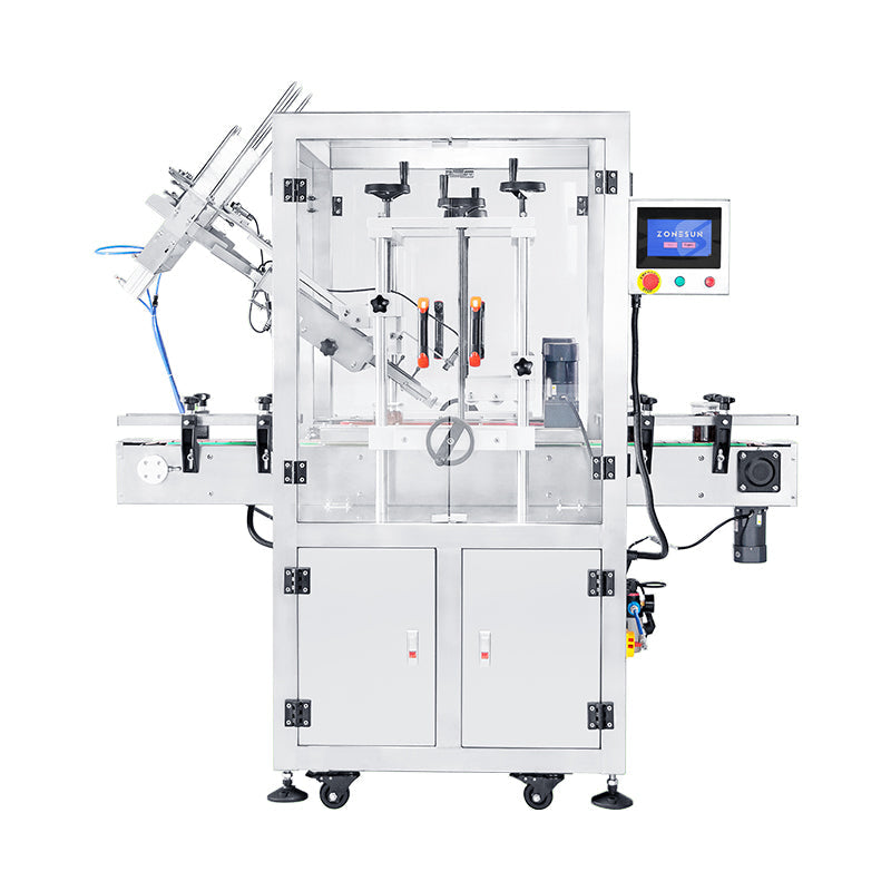 Zonesun ZS-XG16D4 Automatic Capping Machine | Press-On Cap Sealer