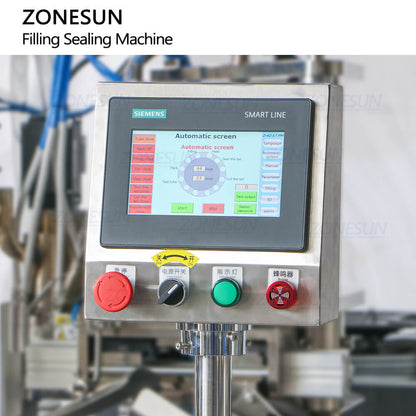 Zonesun ZS-FS007U Automatic Plastic Tube Filling and Sealing Monoblock