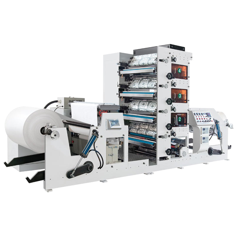 Zonesun ZS-RY4 4-Color Flexo Printing Machine