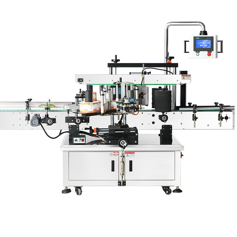 Zonesun ZS-TB600D F-Style Bottles Double-Sided Labeling Machine