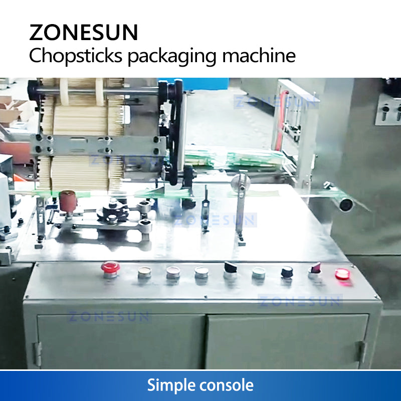 Zonesun ZS-KZ35 Chopstick Packaging Machine Simple Console