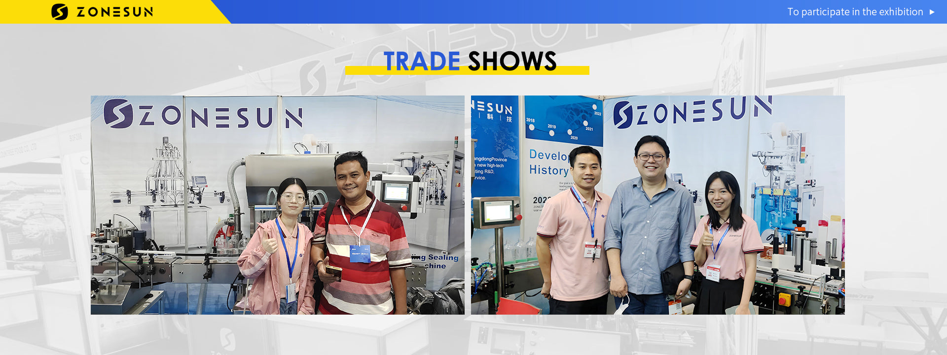 Zonesun Trade Shows