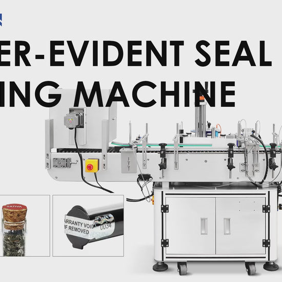 Zonesun ZS-TB823F Tamper Evident Seal Labeling Machine Video