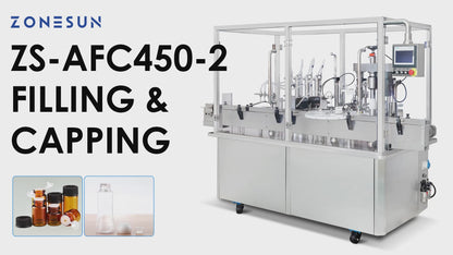 ZONESUN ZS-AFC450-2 Automatic Filling Capping Machine Monoblock