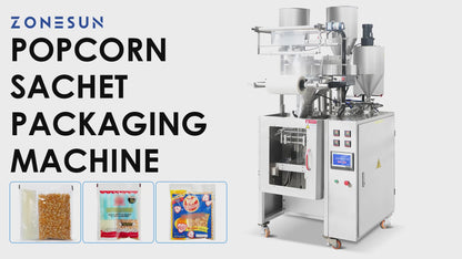 ZONESUN ZS-FS01 Autoamtc Popcorn Pouch Bag Liquid Granule Filling Sealing Machine