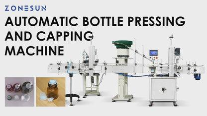 Zonesun ZS-XG16X Automatic Capping Machine | Bottles with Inner Plugs