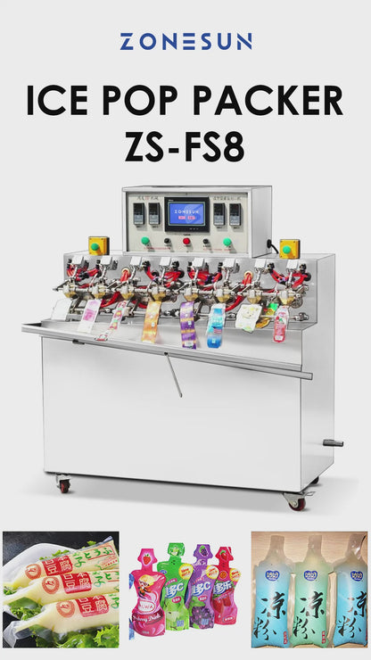 Zonesun ZS-FS8 Ice Pop Packing Machine