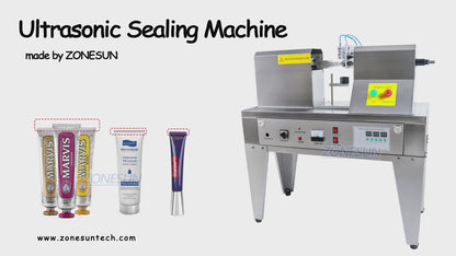 Zonesun ZS-QDFM125 Ultrasonic Plastic Tube Sealing Machine