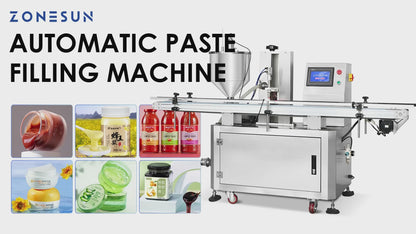 ZONESUN ZS-VTRP1D Automatic Rotor Pump Thick Paste Filling Machine