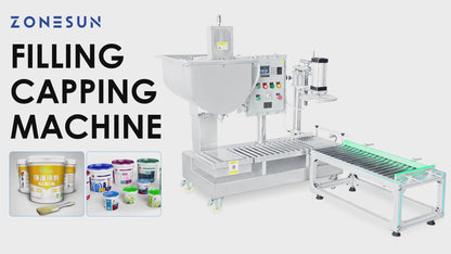 Zonesun ZS-AFC22 Explosion Proof Bucket Filling and Capping Machine