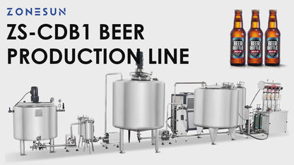 ZS-CDB1 Beer Brewing Equipment & Filling Machine