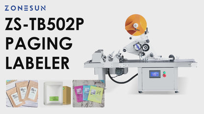 Zonesun ZS-TB502P Top Labeler with Paging Function