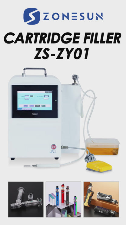 Zonesun ZS-ZY01 Cartridge Filler Oil Filling Machine Eliquid Dispenser