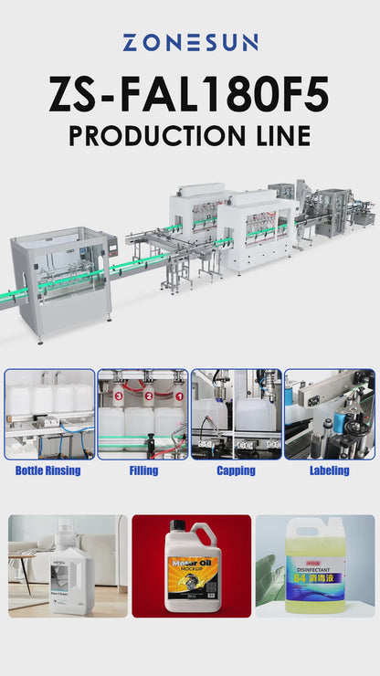 Zonesun ZS-FAL180F5 Corrosive Liquid Production Line