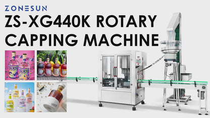 Zonesun ZS-XG440K Automatic Corking Machine | Glass Bottles