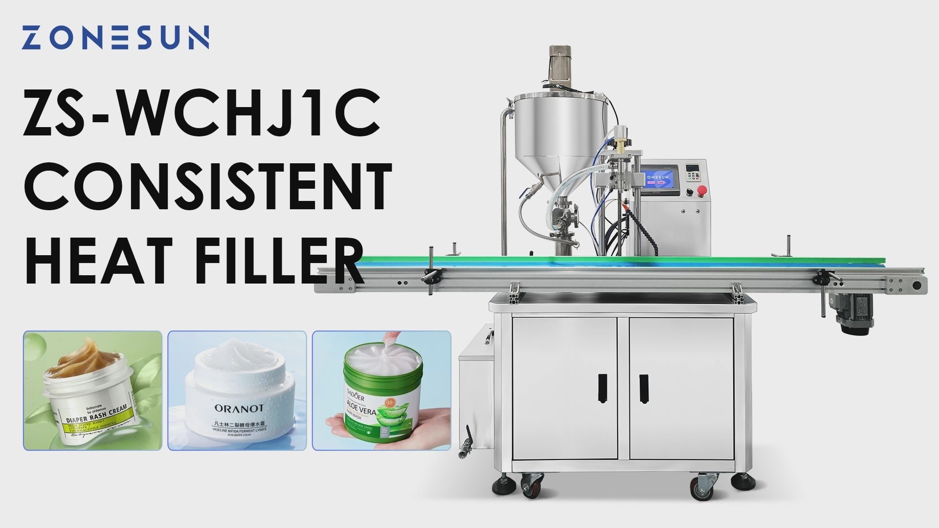 Zonesun ZS-WCHJ1C Paste Filler Video