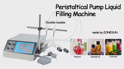 Zonesun ZS-YTPP2T 2-Head Liquid Filling Machine Peristaltic Pump