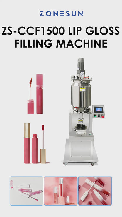 Zonesun ZS-CCF1500 Lip Gloss Filling Machine