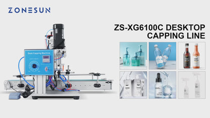 ZONESUN ZS-XG6100C Automatic Screwing Capping Machine