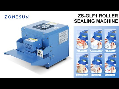 ZONESUN ZS-GLF1P Portable Composite Bag Roller Sealing Machine