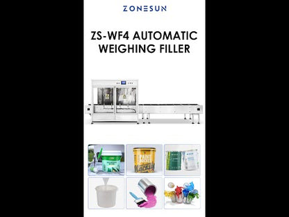 Zonesun ZS-WF4 Automatic Bucket Weighing Filling Machine Explosive Proof