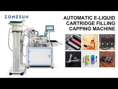 ZONESUN ZS-EL450 Automatic E-liquid Cartridge Filling Capping Machine