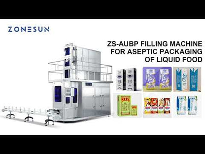 ZONESUN ZS-AUBP Automatic Liquid Filiing And Aseptic Packaging Machine