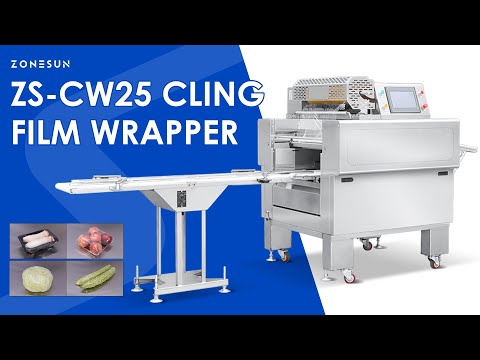 ZONESUN ZS-CW25 Automatic Cling Film Wrapping Machine