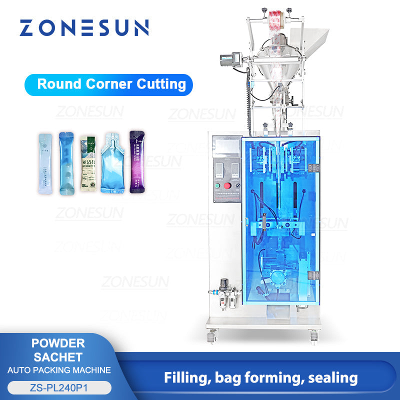 ZONESUN ZS-PL240P1 Macchina automatica per il riempimento di polvere 