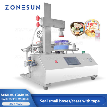 ZONESUN ZS-FH020 Semi-automatic Case Tape Sealing Machine