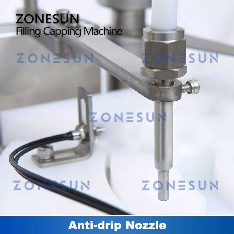 ZONESUN ZS-XBFC20 Automatic Ceramic Pump Liquid Penicillin Filling Capping Machine with Bottle Unscramber